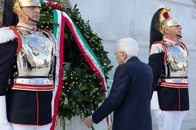 25 aprile: Presidente Sergio Mattarella all’80° anniversario